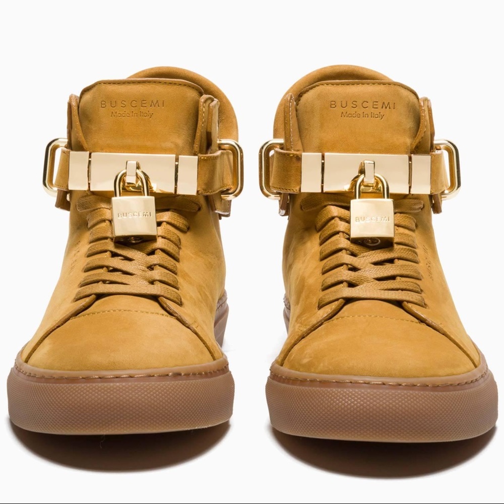 Buscemi 100mm Sneakers. Gum Wheat.